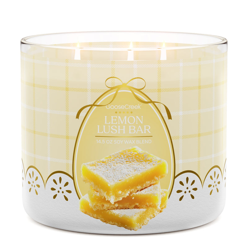 Lemon Lush Bar 3-Wick Candle Z7CA