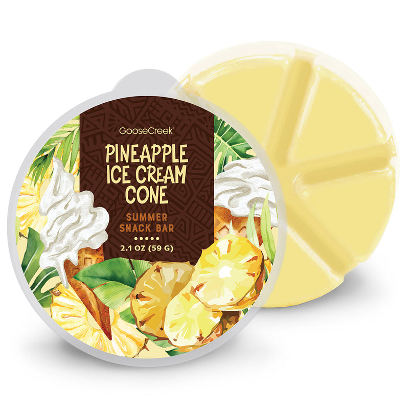 Pineapple Ice Cream Cone Wax Melt TWOU